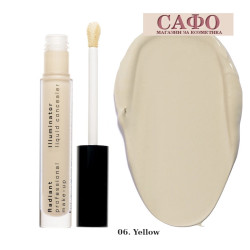 Коректор за очи Radiant Illuminator Liquid Concealer 06. Yellow