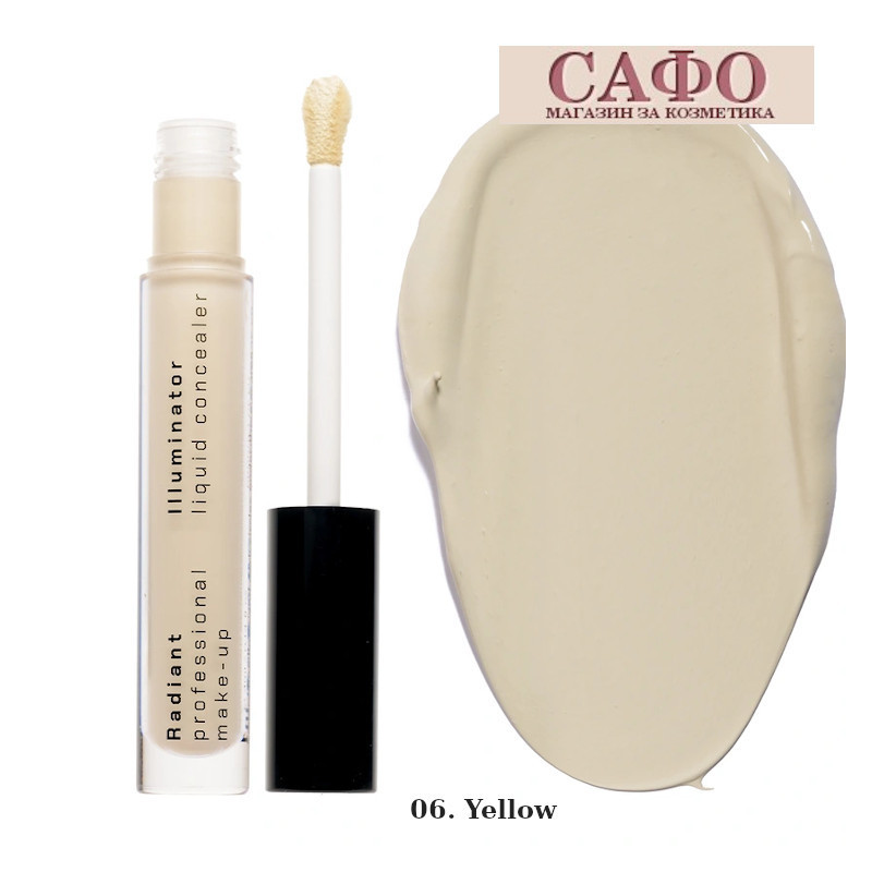Жидкий консилер Radiant Illuminator 06. Yellow