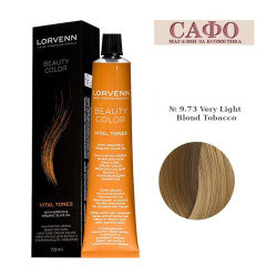 Боя за коса Лорвен Lorvenn Hair Professionals Beauty Color № 9.73 Very Light Blond Tobacco