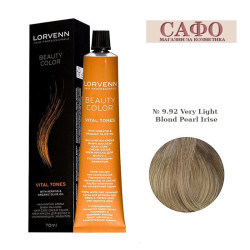 Боя за коса Лорвен Lorvenn Hair Professionals Beauty Color № 9.92 Very Light Blond Pearl Irise