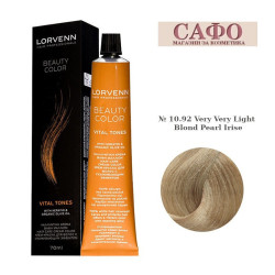 Боя за коса Лорвен Lorvenn Hair Professionals Beauty Color № 10.92 Very Very Light Blond Pearl Irise