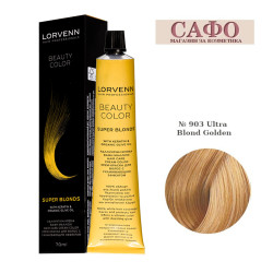 Боя за коса Лорвен Lorvenn Hair Professionals Beauty Color № 903 Ultra Blond Golden