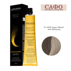 професионална боя за коса,Lorvenn Hair Professionals,Beauty Color,1018
