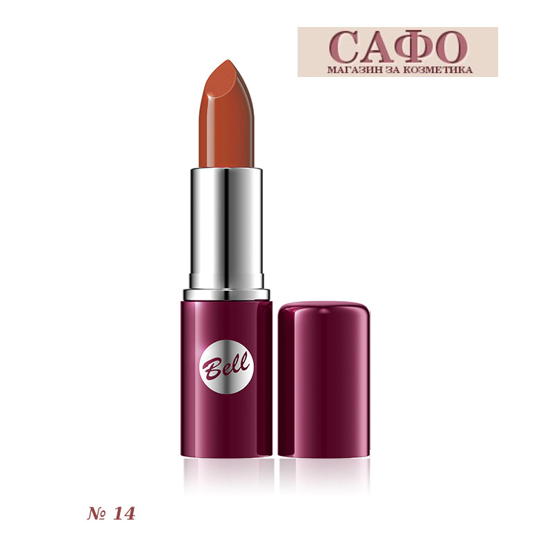 Стойкая классическая губная помада Bell Classic Lipstick № 14