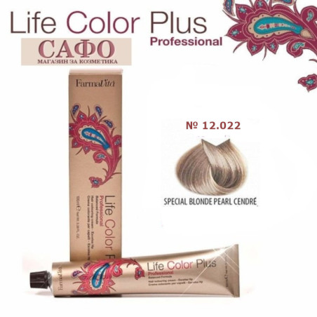 Краска для волос № 12.022 Special Blonde Pearl Cendre FarmaVita Life Color Plus