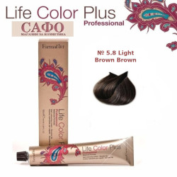 Краска для волос № 5.8 Light Brown Brown FarmaVita Life Color Plus