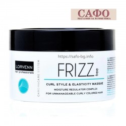 Mask for curly and colored hair Lorvenn Frizz Free Curl & Elasticity Masque