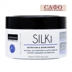Маска за суха и изтощена боядисана коса Lorvenn Silk Repair Masque