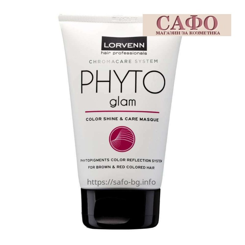 Маска за коса за защита на цвета Lorvenn Phyto Glam Masque