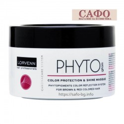 Color protection hair mask Lorvenn Phyto Glam Masque