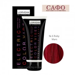 Боя за коса без амоняк № 6 Ruby Mars Lorvenn Electric Color Vibes