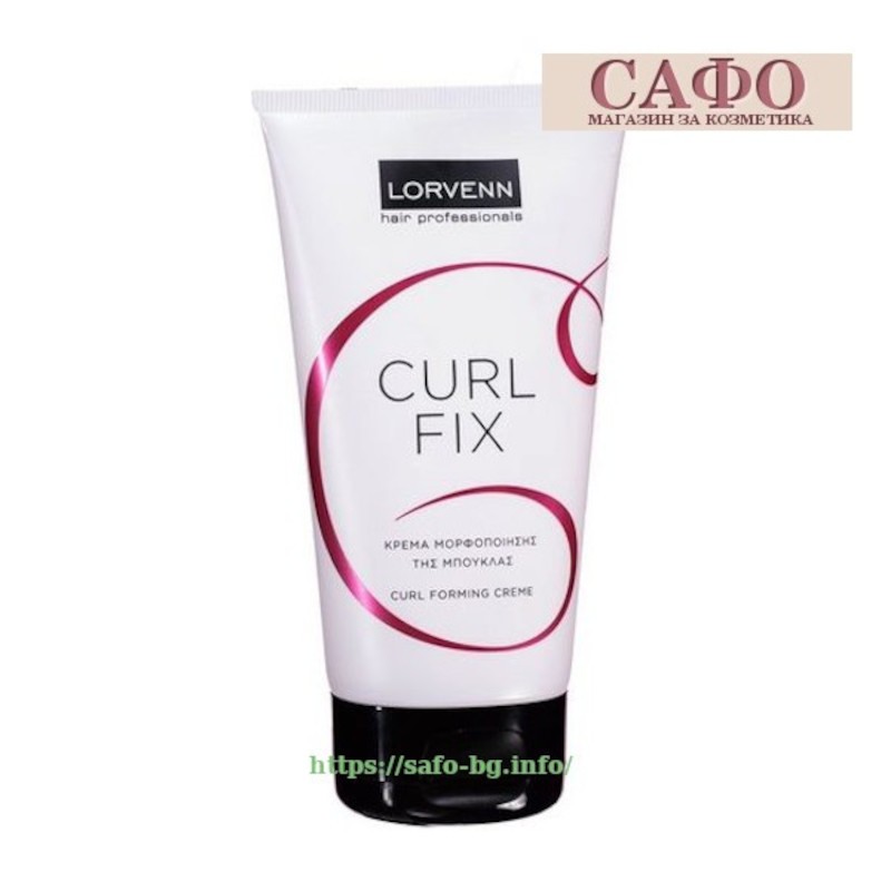 Cream fixative for pods Lorvenn Curl Fix & Forming Cream