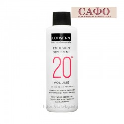 Окислитель для краски для волос 6% или 20Vol Lorvenn Emulsion Oxycreme 70 ml