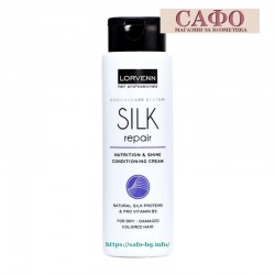 Балсам за коса,суха и изтощена,Lorvenn,Silk Repair,Conditioning Cream