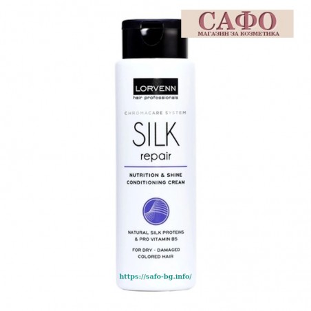 Балсам за коса,суха и изтощена,Lorvenn,Silk Repair,Conditioning Cream