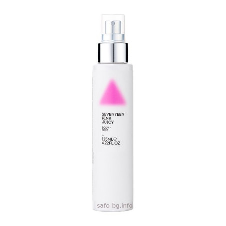 Парфюмированный мист для тела и волос для женщин Seventeen Pink Juicy Body Mist