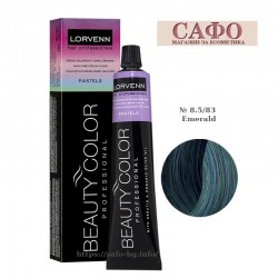Боя за коса Лорвен Lorvenn Hair Professionals Beauty Color Pastels № 8.5/83 Emerald