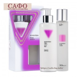 Комплект от лосион за тяло и тоалетна вода Seventeen Pink Juicy Set Body Silk & Edt