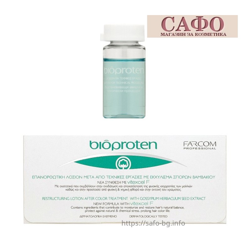 Ампула за коса с възстановяващ ефект Farcom Bioproten Restructuring Lotion