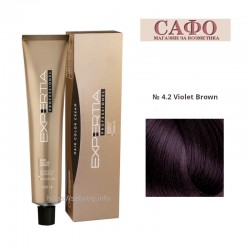 Стойкая крем-краска для волос № 4.2 Violet Brown Farcom Expertia Professionеl Permanent Hair Color Cream