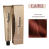 Long-lasting cream hair dye № 6.5 dark mahogany blond Farcom Expertia Professionеl Permanent Hair Color Cream