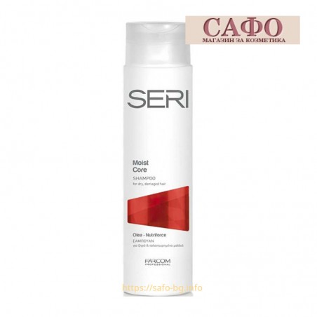 Shampoo for dry and damaged hair 300 ml Farcom Seri Shampoo Moist Core