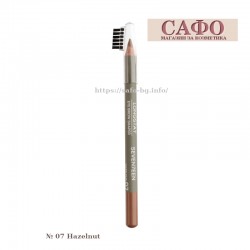 Молив за вежди № 07 Hazelnut Seventeen Longstay Eyebrow Shaper Pencil