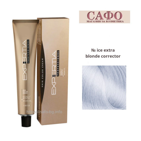 Стойкая крем-краска для волос № ice extra blonde corrector Farcom Expertia Professionеl Permanent Hair Color Cream