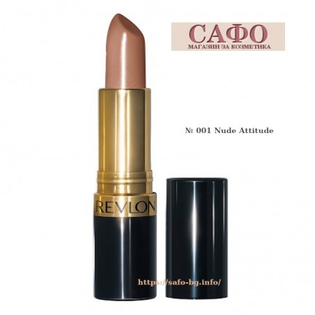 Помада для губ № 001 Nude Attitude Revlon Super Lustrous Lipstick