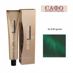 Боя за коса Експертиа Farcom Expertia Professionеl Permanent Hair Color Cream № 0.83 Green