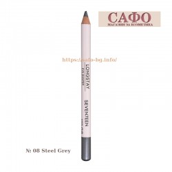 Молив за очи № 08 Steel Grey Seventeen Longstay Eye Shaper
