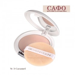 Face Powder № 3 Caramel Seventeen Natural Silky Compact Powder