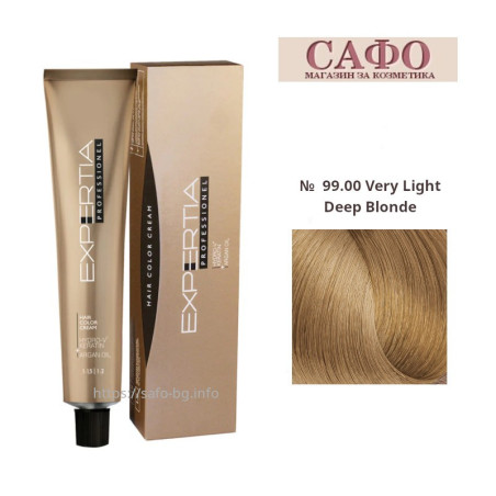 Стойкая крем-краска для волос №  99.00 Very Light Deep Blonde Farcom Expertia Professionеl Permanent Hair Color Cream