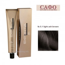 Боя за коса Експертиа Farcom Expertia Professionеl Permanent Hair Color Cream № 5.1 Light Ash Brown