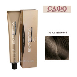 Стойкая крем-краска для волос № 7.1 ash blond Farcom Expertia Professionеl Permanent Hair Color Cream