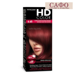 Стойкая крем-краска для волос № 6.65 Intense Dark Red Blonde Farcom HD Color