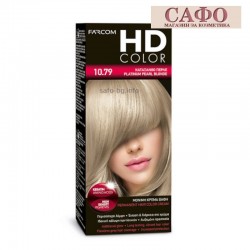 Дълготрайна крем боя за коса № 10.79 Platinum Pearl Blonde Farcom HD Color