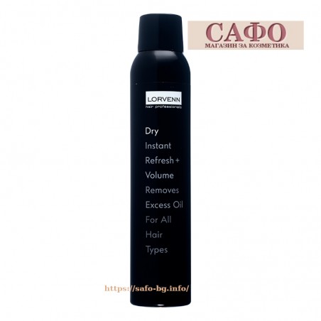 Сух шампоан за коса Lorvenn Dry Shampoo for All Hair Types
