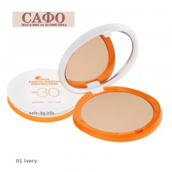 Пудра за лице със защитен филтър Seventeen High Photo - Ageing Protection Compact Powder  № 01 Ivory