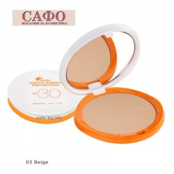 Пудра за лице със защитен филтър Seventeen High Photo - Ageing Protection Compact Powder № 03 Beige