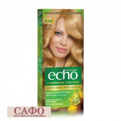 Long-lasting cream hair dye № 9.34 Very Light Honey Blonde Farcom Echo Luminous Colors