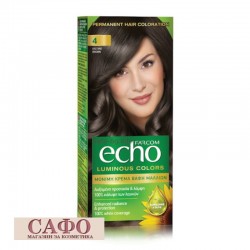 Дълготрайна крем боя за коса  № 4 Brown Farcom Echo Luminous Colors