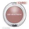 Матовые румяна для лица № 16 Sweet Brown Seventeen Natural Matte Silky Blusher