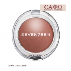 Жемчужные румяна № 02 Cinnamon Seventeen Pearl Blush Powder