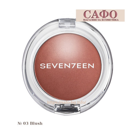 Pearl blush  № 03 Blush Seventeen Pearl Blush Powder