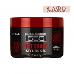 Гел за коса за мъже Farcom 555 Men Code Hot Shape Styling Gel