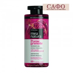 Душ гел за тяло с Нар Farcom Mea Natura Pomegranate Shower Gel Intense Freshness